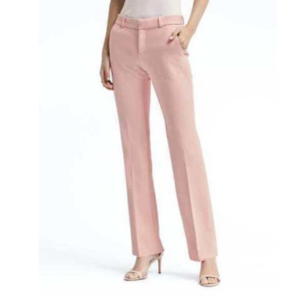 Banana Republic Pink Plush Trouser